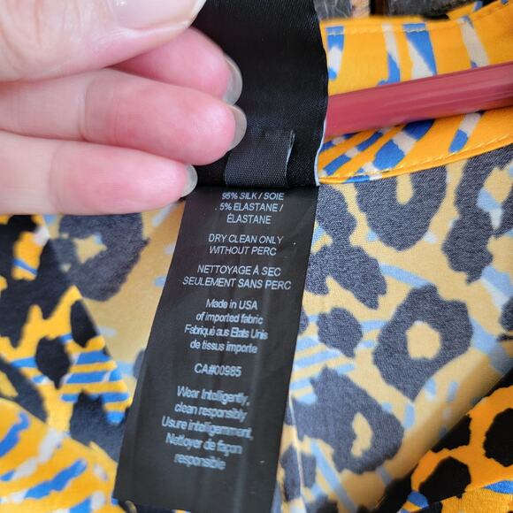 Zero + Maria Cornejo Silk Origami Top Sz 12 - Picture 5 of 5